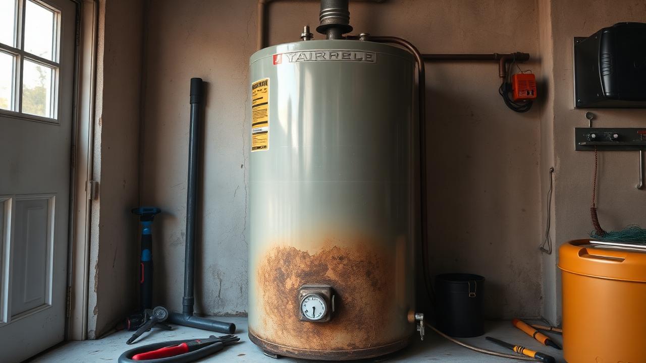 When should I replace a water heater?